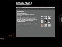 Tablet Screenshot of meyne.com